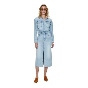 Pistola Light Blue Denim Dress NWT
